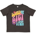 thumbnail image 3 of Inktastic Gigi and Pops Love Me Granddaughter Girls Toddler T-Shirt, 3 of 5
