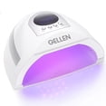 thumbnail image 1 of Lámpara de uñas UV GELLEN, 268 W, luz UV/LED para uñas con 4 temporizadores, 1 of 6
