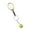 Gold, variant on Yoloke Mini Tennis Racket Keychain, Quality Alloy & Plastic Material, Ideal Sports Gift for Birthdays and Holidays, Durable and Long-Lasting Ornament for Bags and Keys