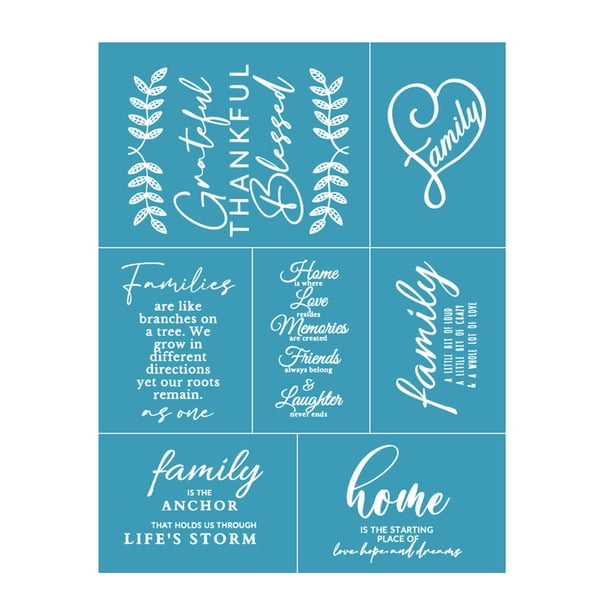 Self Adhesive Stencils