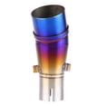 thumbnail image 4 of Motorcycle Full Exhaust System Middle Pipe Link Connect for Kawasaki Ninja 300 Z250 Z300 13-16, 4 of 4