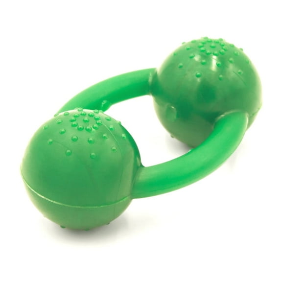 Alpha Animal Chew Rubber Dog Toy Durable for All Breeds & Sizes - Green