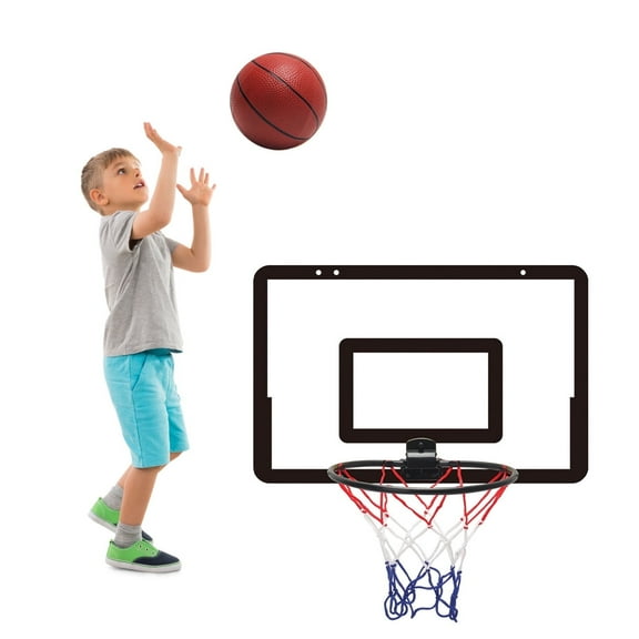 Door Basketball Hoop Mini Basketball Hoop for Door,Over The Door Basketball Hoop Indoor with Ball,Basketball Hoop for Door,Punch Hanging Type Mobile Mini Basketball Hoop