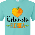 thumbnail image 4 of Inktastic Orlando Florida Orange in Heart T-Shirt, 4 of 5