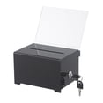 thumbnail image 4 of tamizeot Multifunction Donation Box With Lock For Storing Business Cards And Collecting Public Opinion Efficiently Donation Case, 4 of 6