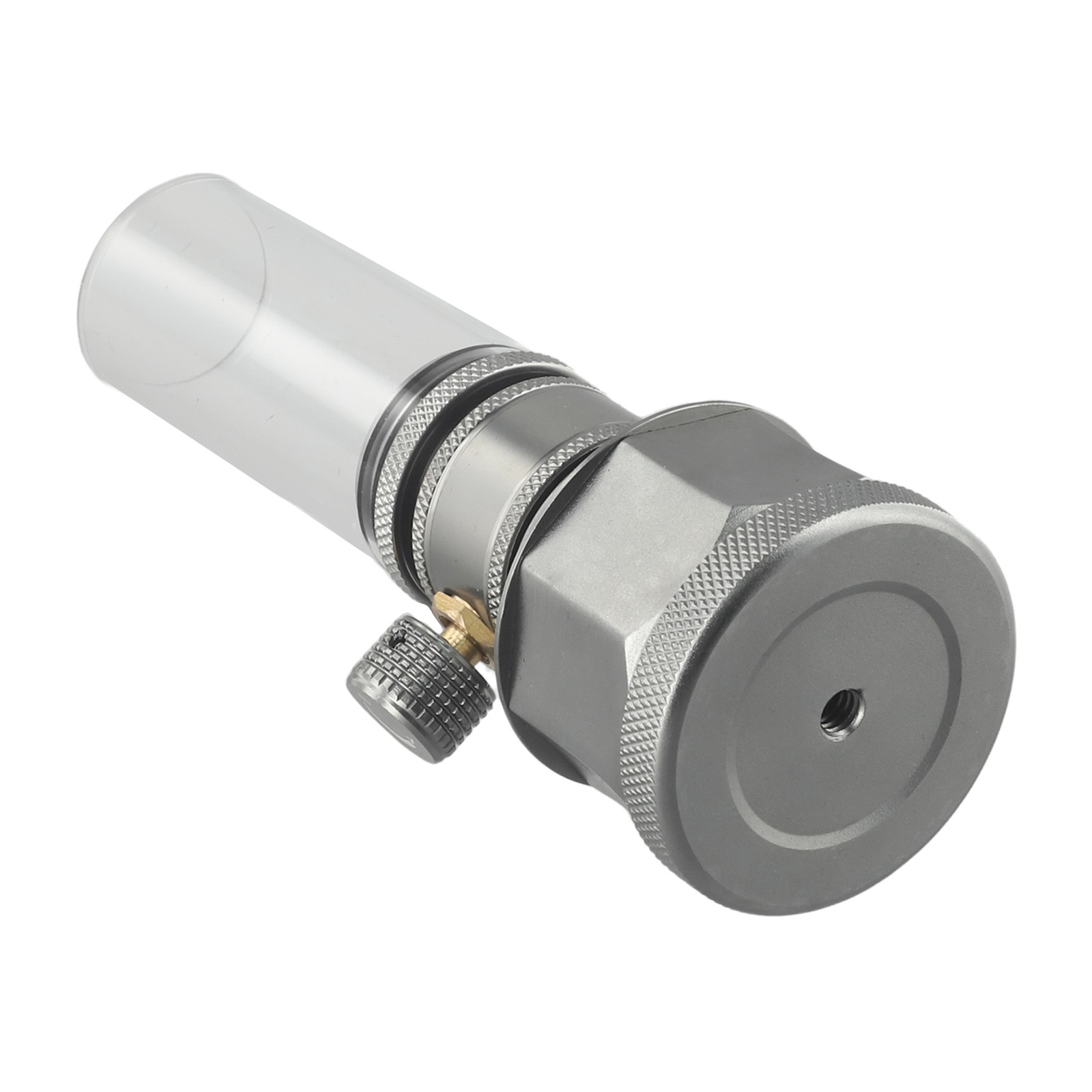 Mini Lanterne à Gaz Extérieur – Avec Tige Extension Alliage Aluminium, Réservoir Isobutane Portable, Lumière Réglable