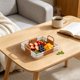 thumbnail image 4 of Woven-Style Storage Tray Imitation Woven Serving Basket Fruit Table Storage Basket Decorative Woven-Look Tray, 4 of 6