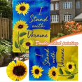 thumbnail image 3 of I Stand with Ukraine Garden Flag Outdoor Double Sided Flag Stop the War, 3 of 4
