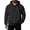 Black, variant on UDAUDU Mens Hooded Sweatshirt Casual Relaxed Fit Thermal Fleece Pullover Hoodie Ribbed Cuffs Hem for Workout Outdoor Activities Yellow S