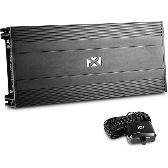 NVX NDA501 980 Watt RMS N-Series Class D Bridgeable 5-Channel Amplifier (CEA-2006 Compliant) with Bass Remote Knob 980 Watts RMS