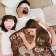 thumbnail image 4 of LHSHID Dad Gifts from Daughter Gifts for Dad from Daughter Blankets Birthday Gifts for Dad from Daughter Best Presents for Dad Father from Daughter Dads Birthday Gifts Ideas 30"x40", 4 of 9