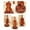 A, variant on Lksixu Toddler Toys Educational Baby Toys Retro Musical Instrument Wind Up Music Box Desktop Ornament Music Box Instrument Simulation Wind Up Music Box Gifts for Family Children Friend Learning Toys