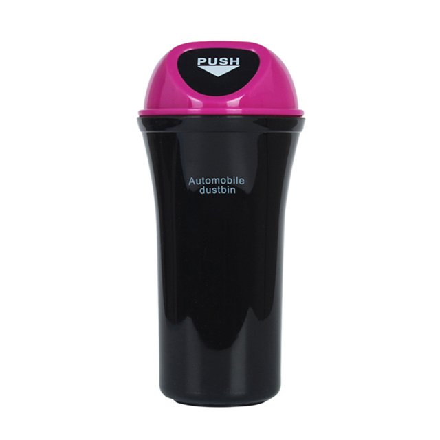 Kenally Organizador de cubos de basura para coche, soporte para basura, bolsa de almacenamiento para automóviles, accesorios, visera trasera para Ventana automotriz Rosa roja Kenally VI000960-05B
