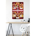 thumbnail image 2 of NFL Kansas City Chiefs - Super Bowl LVII Champions Wall Poster with Pushpins, 22.38 x 34, 2 of 6
