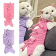 thumbnail image 1 of CUITING Cat Neutering Suit Adjustable Breathable Dogs Recovery Clothes Striped Pet Surgery Recovery Suit Pet Supplies, 1 of 7
