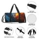 thumbnail image 4 of Easygdp Red And Blue Fire Dragon E Bolsa de Viaje, Bolsa de Mano, Bolsa de Gimnasio, Bolsa de Equipaje para Viaje, 4 of 6