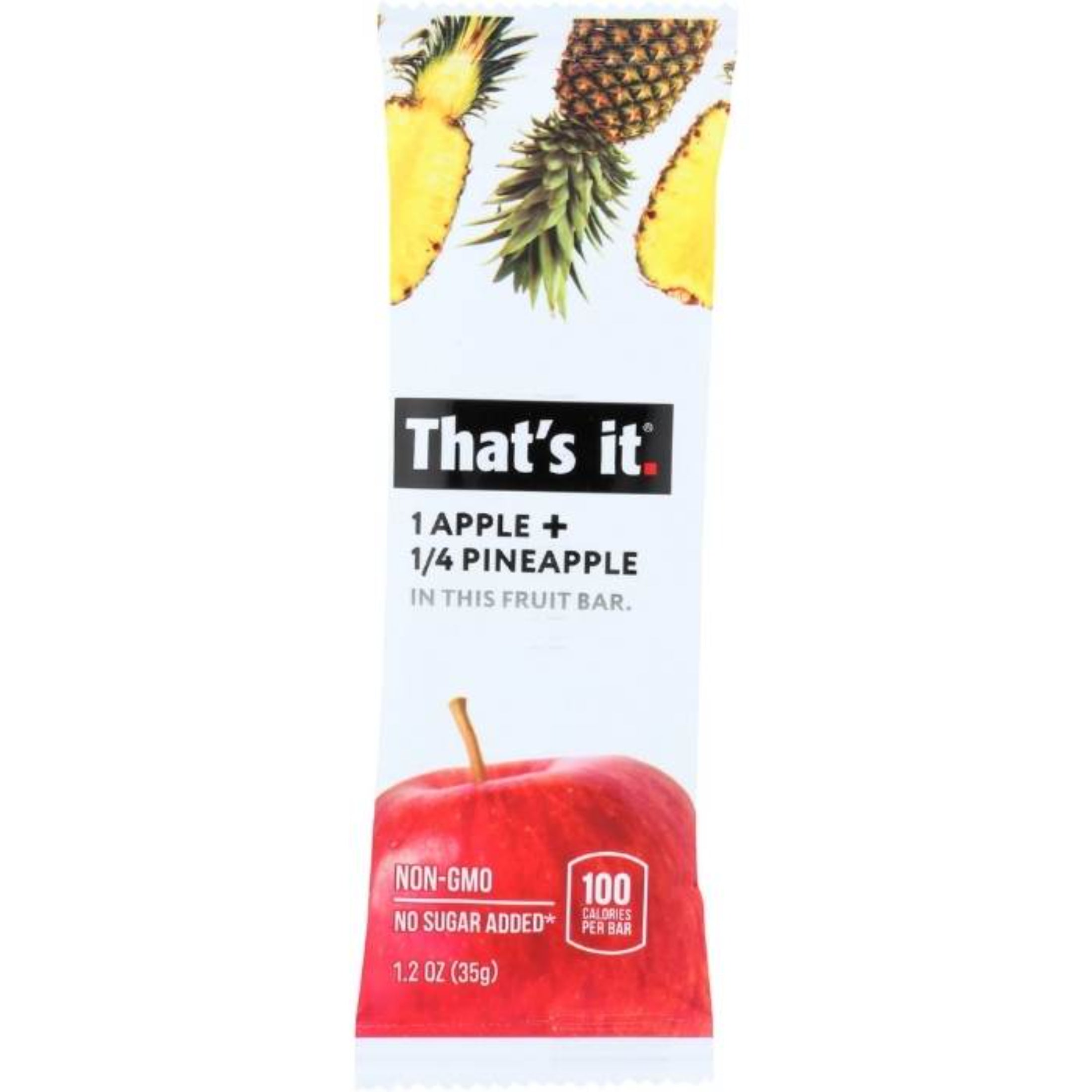 Apple Fruit Bars Apple & Pineapple