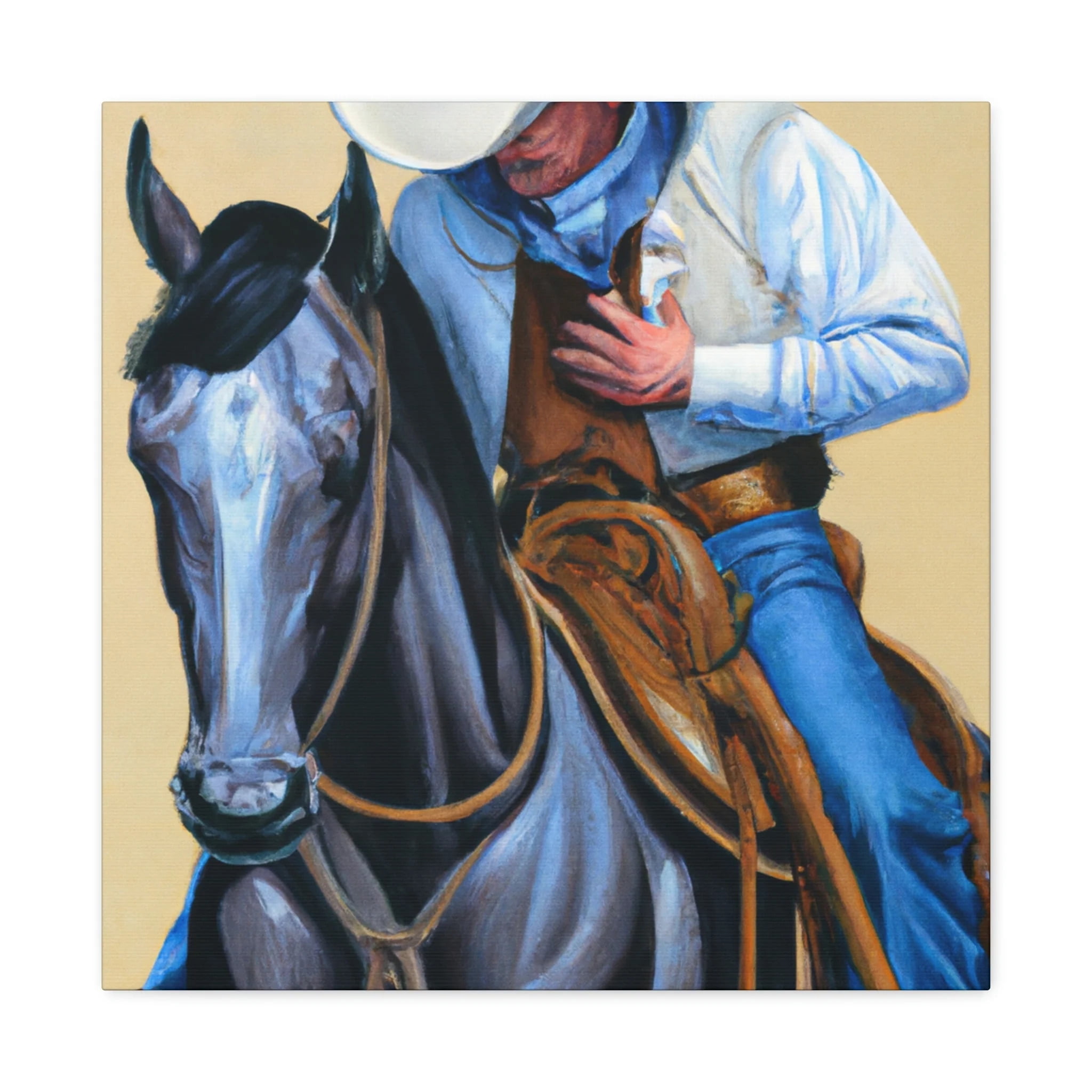 Rodeo of the Future - Canvas - Walmart.com