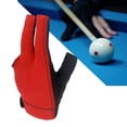 thumbnail image 6 of funtasica 3 Fingers Billiard Glove Open Pool Cue Glove Lightweight Breathable Universal Cue Separate Finger Gloves Snooker Cue Gloves Red, 6 of 8