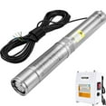 thumbnail image 3 of 1.5HP Deep Well Submersible Pump, 115V 60Hz, 37GPM 276ft Head, 4" Stainless Steel, 33ft Cord w/ Control Box, IP68 Waterproof - for Home/Irrigation, 3 of 10