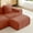 Red+Velvet+1 Ottoman, variant on Newest Streamline Velvet Modular Sofa with French Piping & No Assembly for Living Room & Studio, Red