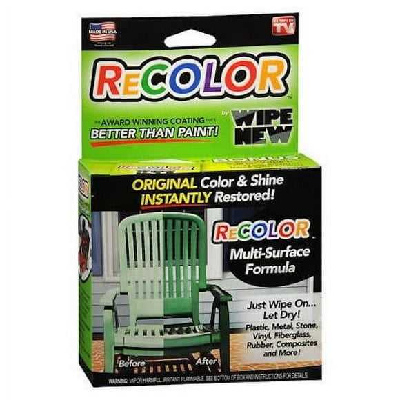 Wipe New Recolor Plastic Coat Furniture Paint Restoration Products Wipe-On Applicator( Pack of 10)