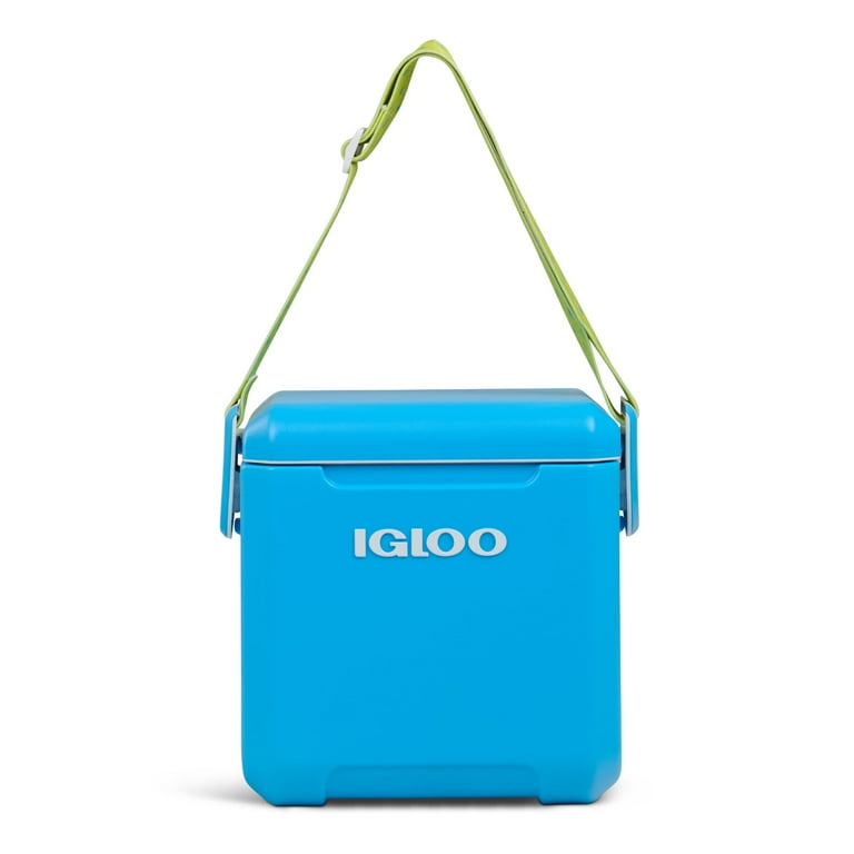 Igloo 11 QT Tag-A-Long Too Hard Side Cooler Aqua with Adjustable