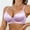 Light Purple, variant on Women's Adjustable Bra with Comfortable Breathable Fabric and Gathering Design for Everyday Wear, Sleep, Lounge, Light Exercise, Travel or Casual Layering White 70C