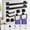 Matte Black, variant on Bathroom Hardware Set, 7-Piece Stainless Steel Bathroom Towel Bar and Wall Mounted Towel Racks, Brushed Nickel