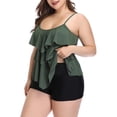 thumbnail image 3 of Maillots de Bain Tankini Deux Pièces pour Femmes P-5TG, 3 of 4