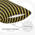 thumbnail image 4 of Binfone Gold Glitter Standard Size Pillowcase, Long Staple Pure Cotton Envelope Closure Pillow Cover (Pillow core not included),16"x24", 4 of 7