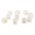 thumbnail image 2 of Juego de 10 piezas Sunnimix Dados de rol D6 D10 D12 D20 16mm, 2 of 6