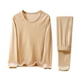 thumbnail image 1 of Women's Autumn Winter Warmth Enhancing Sweater And Long Pants Set With For Extra Insulation, 1 of 5