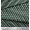 thumbnail image 2 of Soimoi Moss Georgette Tissu à Chevrons Tissu Imprimé 1 Yard 42 Inch Wide, 2 of 3