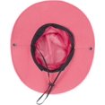 thumbnail image 4 of Outdoor Kids Sun Hat, Toddler Breathable Bucket Hat for Fishing Hiking Deep Red, 4 of 6