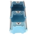 thumbnail image 1 of Storage Trolley Cart, Silent Moving 3 Tiers Cartoon Durable Movable Storage Rack With Lockable Wheels For Toiletries Towels Crafts, 1 of 8