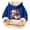 Navy, variant on Highland Cow Christmas Sweatshirts-Cozy Hooded Pullover with Cow Print Design,Soft Warm Winter Kids Top,Cute Highland Cow Hoodie & Sweater for Holiday Season