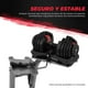 thumbnail image 4 of Rack para mancuerna Altera Ajustable RK-01-GRY Soporte Stand con broches y llantas, 4 of 6