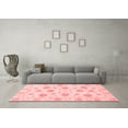 thumbnail image 3 of Ahgly Company Indoor Round Oriental Red Traditional Area Rugs, 4' Round, 3 of 4