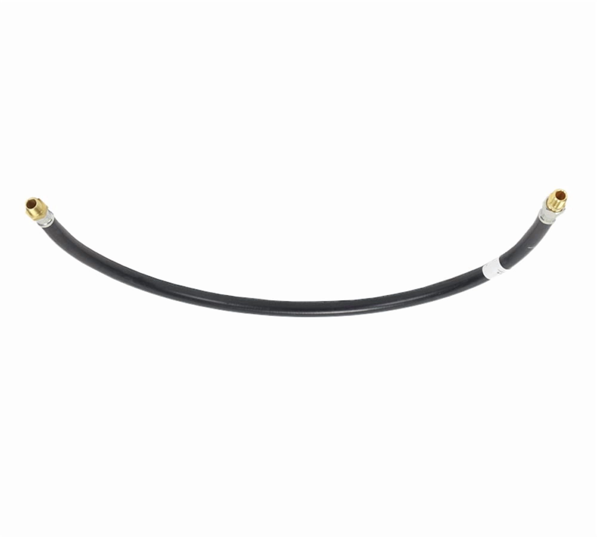 Air Brake Hose Assembly 20" x 3/8"-18 for Semi Trucks | 1/2" ID 3/8" NPT 225 PSI 1 Fixed 1 Swivel DOT FMVSS106 SAE J1402 | Replaces 16320 148020 12-38120 21269 288133 5005962 E858220BK