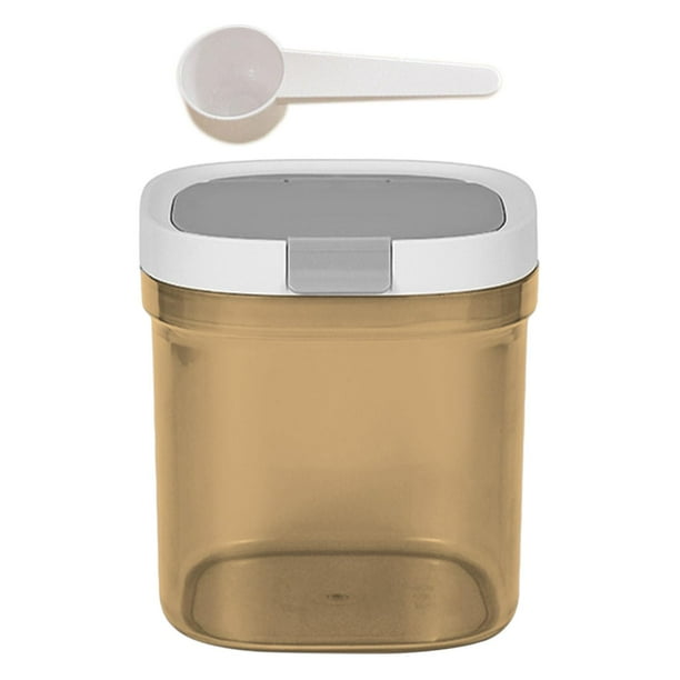 Contenedor para almacenar cereales, pasta y pasta, con tapa y cuchara. 800ml