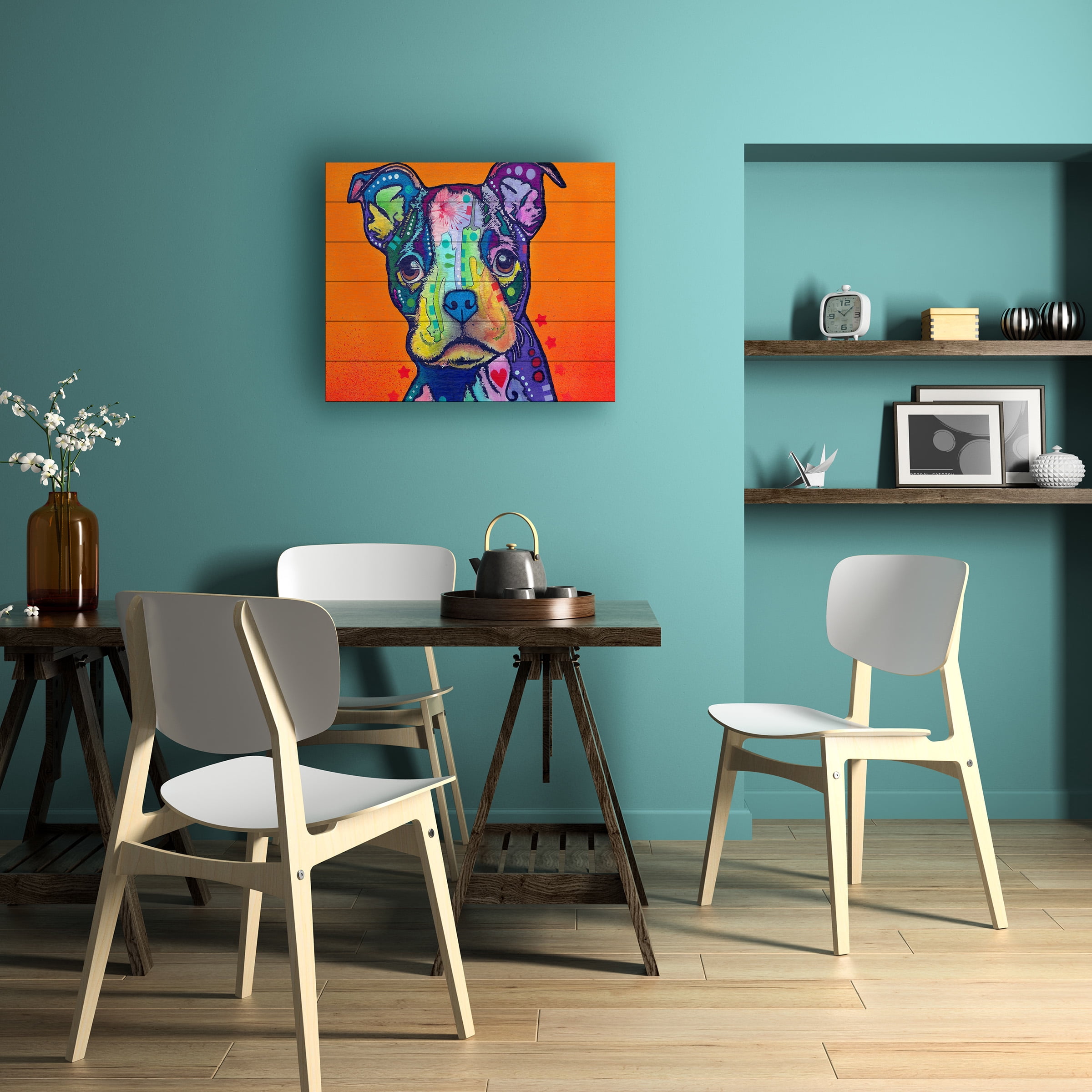 Trademark Fine Art 'On My Own' Wooden Wall Art Art by Dean Russo