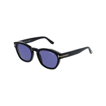 Tom Ford FT0590-01V-51 Black Oval Sunglasses