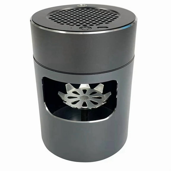Smokeless Smart Ashtray Smoke Eliminator Electric Ashtray Absorb Smoke Anti-Odor and Anti-Smoke Portable Ashtrays Grey