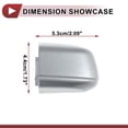 thumbnail image 3 of Ofertas Únicas 1 Pc Manija Exterior de Puerta para Honda Accord MK10 2018-2020 Tono Plateado ABS Frente Derecho, 3 of 6