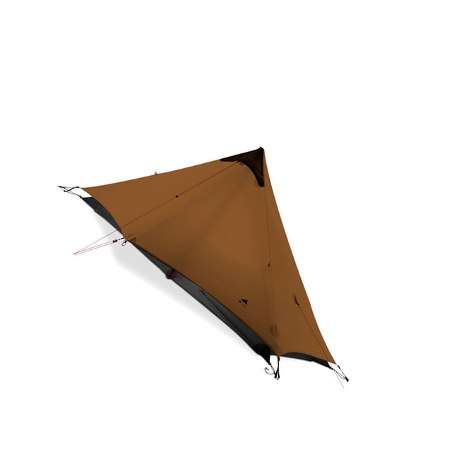 Soidarity Carpa sin varillas Suministros para acampar Instalación práctica Artesanía Accesorio para exteriores Conveniencia para principiantes carpas Caqui/Persona soltera Soidarity OD028552-02