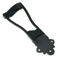 thumbnail image 1 of Extracteur de Cordes de Queue de Trapèze en Pont, Résistant à l'Usure, Haute Résistance, Remplacement de Cordes, Plaque de Trapèze Professionnelle, Pièces Électriques pour Guitare 6 Cordes, Accessoires, Noir, 1 of 1