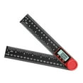 thumbnail image 1 of HLONK Clearance! NEW Digital Angle Finder Protractor 2In1 Angle Finder Ruler W/ For DIY-- V3E0, 1 of 8