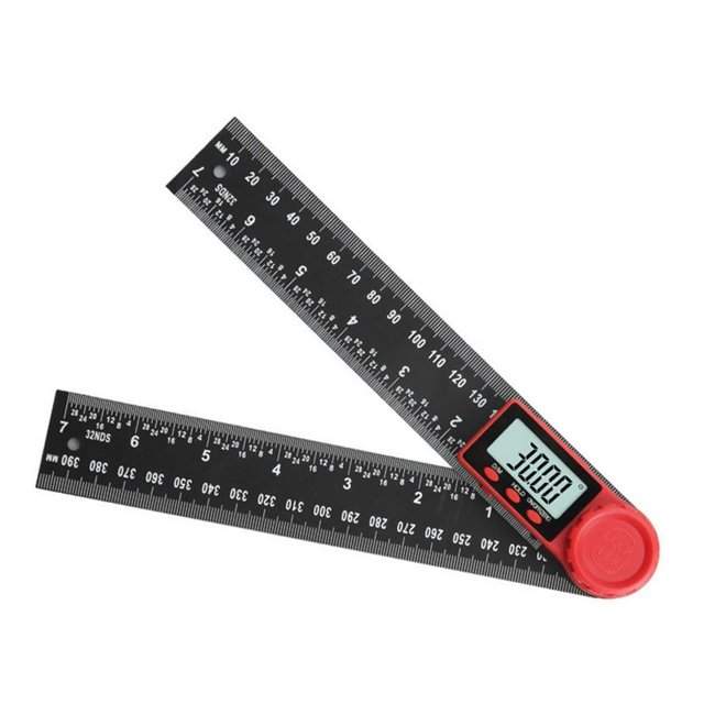 HLONK Clearance! NEW Digital Angle Finder Protractor 2In1 Angle Finder Ruler W/ For DIY-- V3E0