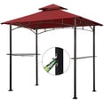 thumbnail image 5 of Eurmax 5' x 8' Double Tier Grill Canopy Gazebo, Durable Steel Frame, 5 of 7